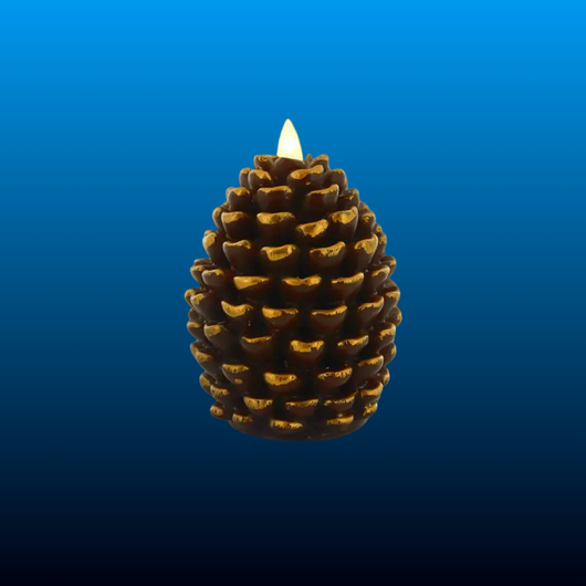 Flameless Pinecone Candles (2 Pack)