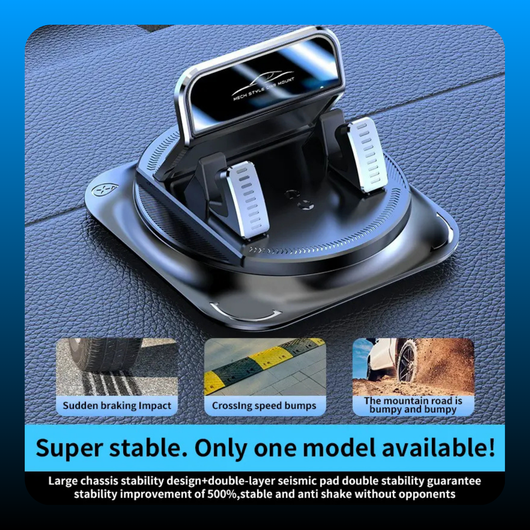 360 Degree Car Phone Sticky Mount