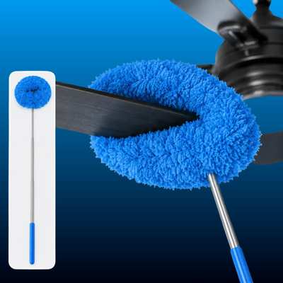 Ceiling Fan Cleaning Tool with Extendable Pole