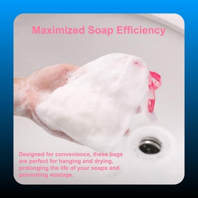 Exfoliating Bar Soap Pouch (10 Pack)
