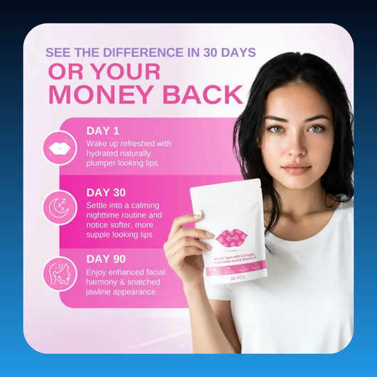 Mouth tape with Collagen Hyaluronic Acid & Vitamin E