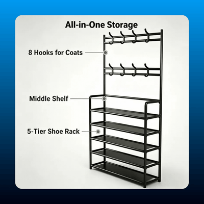 3-in-1 Entryway Organizer