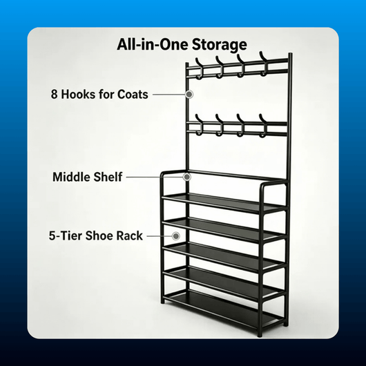 3-in-1 Entryway Organizer