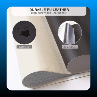 Self-Adhesive Black Leather Sticker Patch