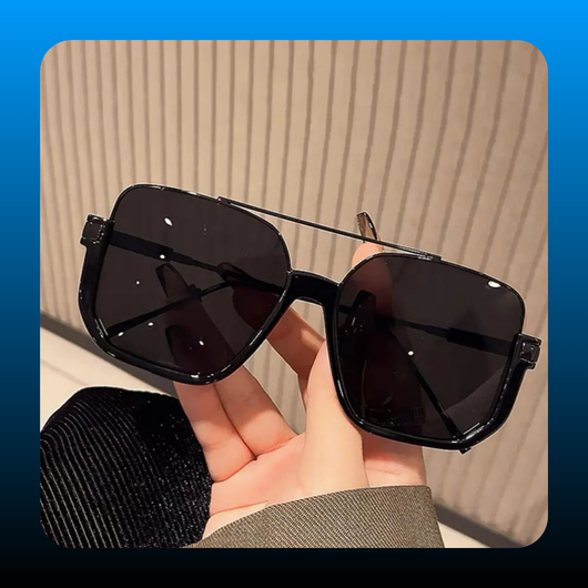 Retro Oversized Aviator Sunglasses