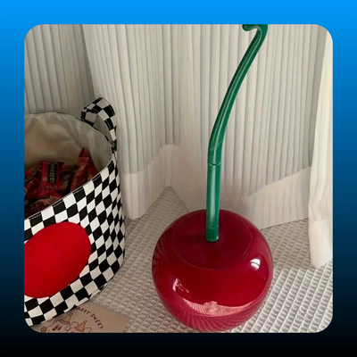 Cherry Shaped Plastic Toilet Brush