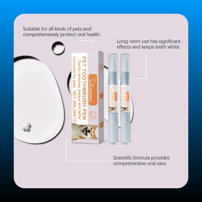 Pet Toothbrush Pen (2 Pack)