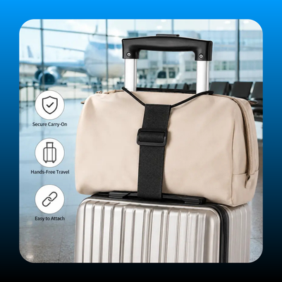 Adjustable Luggage Strap Bag Holder