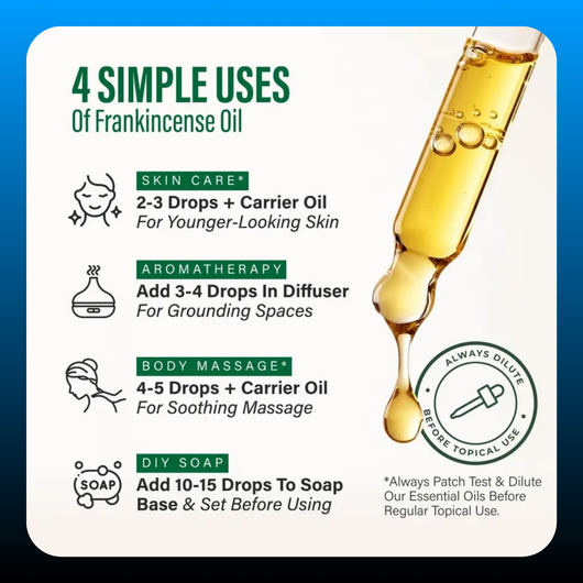 Frankincense Essential Oil for Face & Body