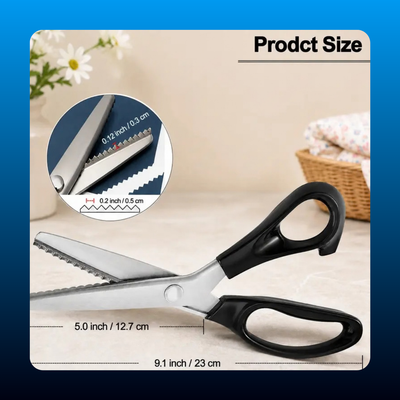 Stainless Steel Pinking Shears