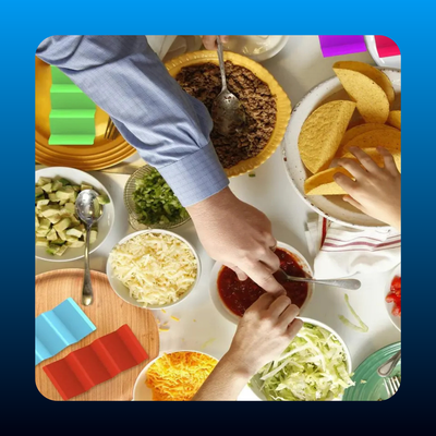 Taco Holder Stand
