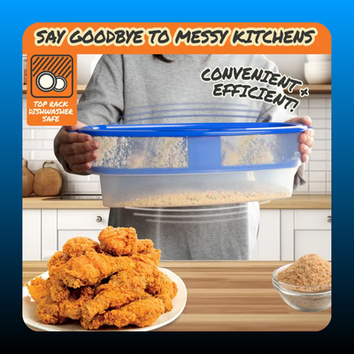 All-in-One Mess Free Breading Station