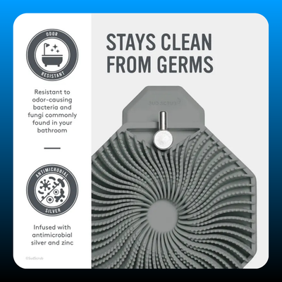 Self Adhesive Antimicrobial Shower Hook
