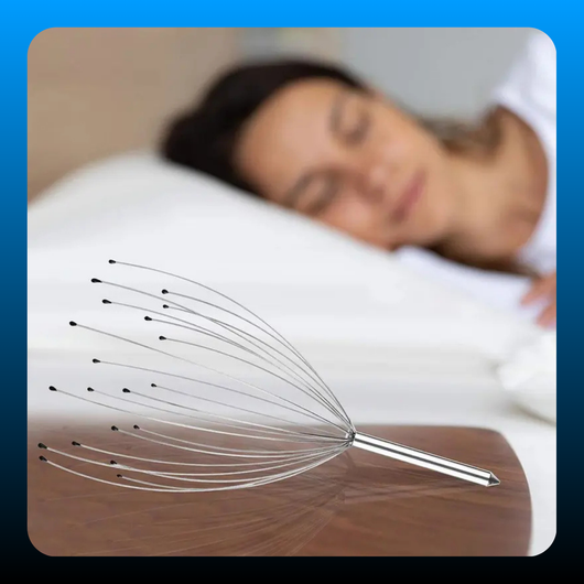 20-Claw Head Massager & Stress Reliever (2 Pieces)