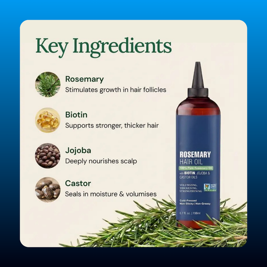 Rosemary Hair and Scalp Oil with Biotin