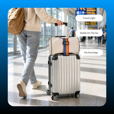 Adjustable Luggage Strap Bag Holder