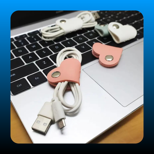 Heart Shaped Cord Organizer