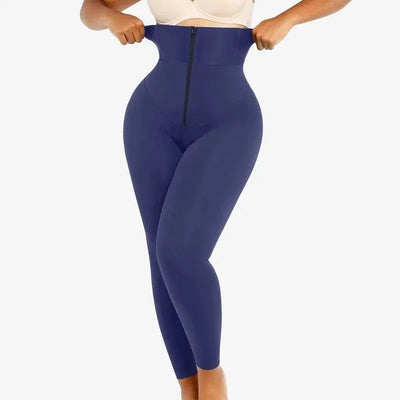 Plus Size Elastic Waistband Shaping Leggings