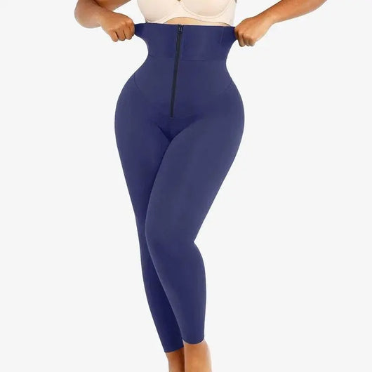 Plus Size Elastic Waistband Shaping Leggings