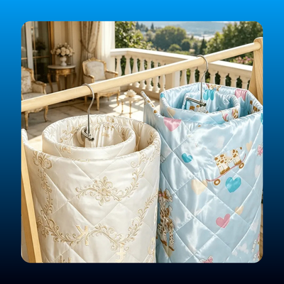 Stainless Steel Spiral Blanket Drying Rack