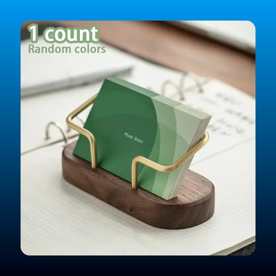 Wooden Business Card Holder