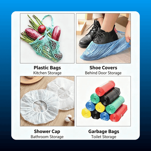 Plastic Bag Storage Holders (3 Pack)