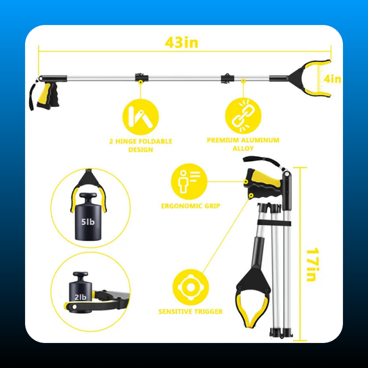 Extra Long Grabber Reacher Tool