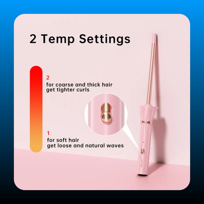 (9mm) Skinny Barrel Curling Iron