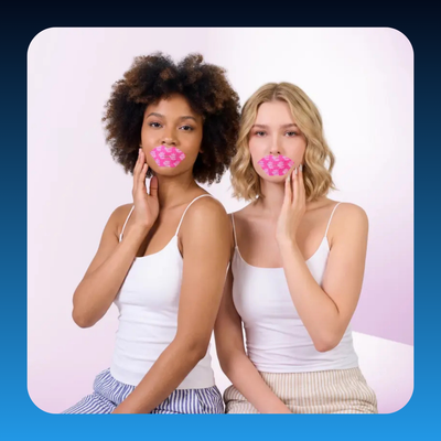 Mouth tape with Collagen Hyaluronic Acid & Vitamin E