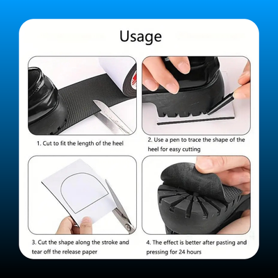 Self Adhesive Anti-slip Shoe Insoles