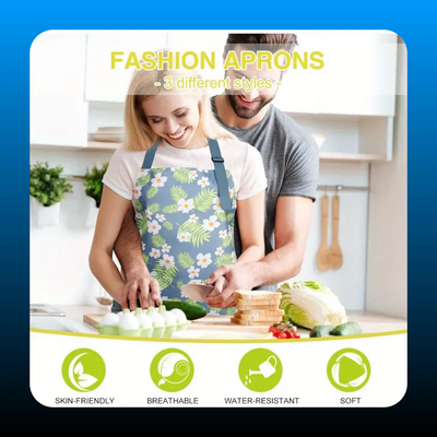 Adjustable Chef Apron with Pockets