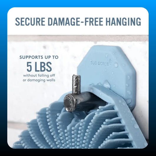 Self Adhesive Antimicrobial Shower Hook