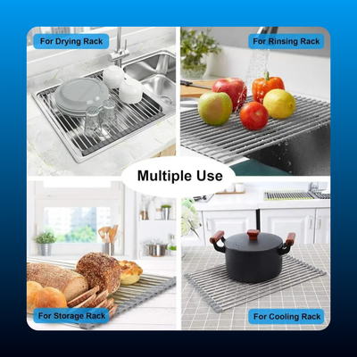 Roll Up Dish Drying Rack