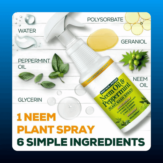 Neem Oil Plant Spray with Peppermint