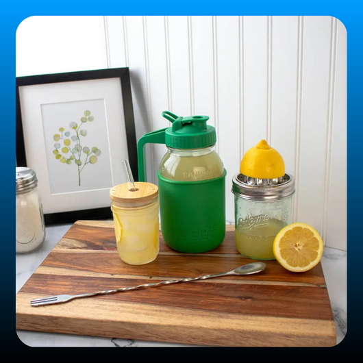 Juicing Stainless Steel Lid for Wide Mouth Mason Jars