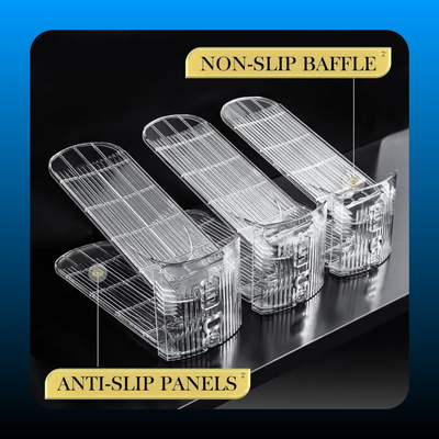 Clear Shoe Slots Organizers