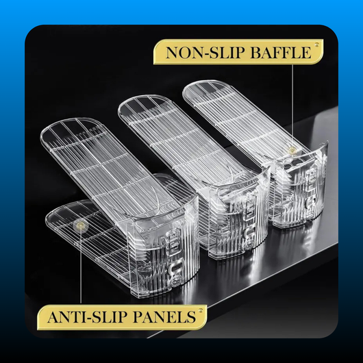 Clear Shoe Slots Organizers