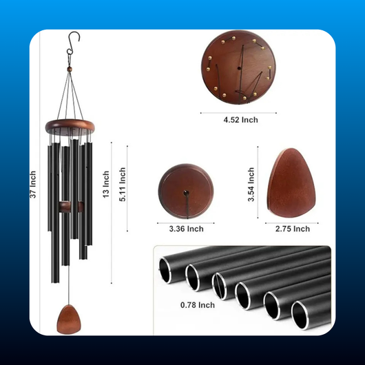 Large Aluminum Wind Chimes