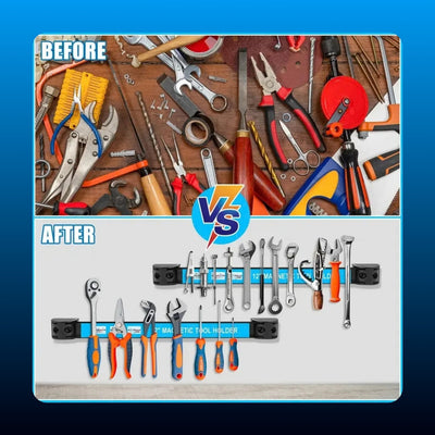 Wall Mounted Magnetic Tool Holder Bar