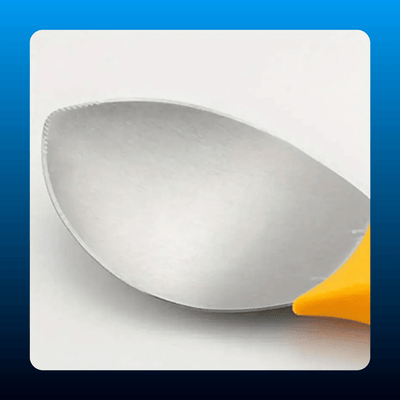 Stainless Steel Curved Fruit Knife and Scoop
