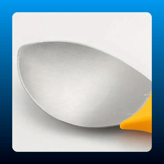 Stainless Steel Curved Fruit Knife and Scoop