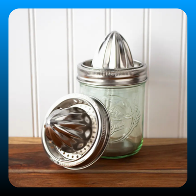 Juicing Stainless Steel Lid for Wide Mouth Mason Jars