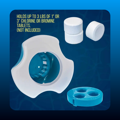 Large Pool Floating Chlorine Chemical Dispenser