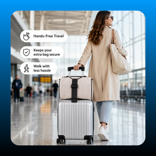 Adjustable Luggage Strap Bag Holder