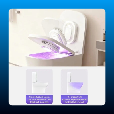 Smart Toilet UV-C Sanitizing Device
