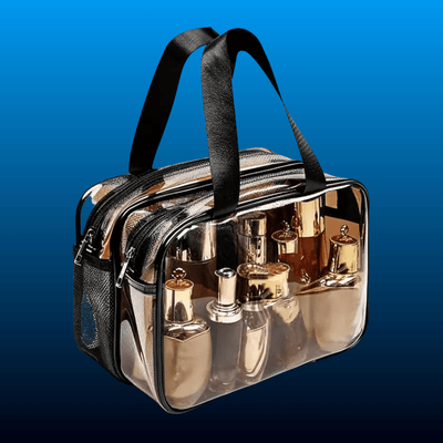 2-in-1 Clear Toiletry Bag
