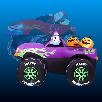 Inflatable Halloween Monster Truck