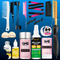Electric Hot Comb Hair Straightener Set