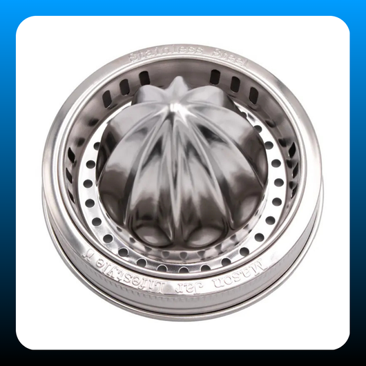 Juicing Stainless Steel Lid for Wide Mouth Mason Jars
