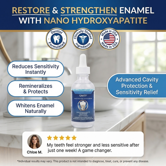 Oral Care Drops for Sensitive Teeth & Anti-Cavity Support